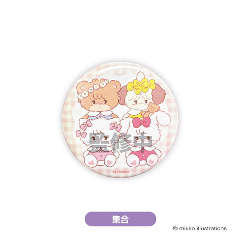 『mikko illustrations(ミッコ)』トレーディング缶バッジ BOX